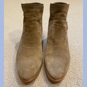 Nude Italian-made Ankle Boots, Size 7.5